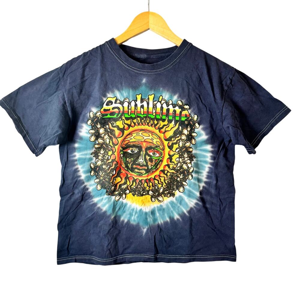 Sublime band t-shirt Womens Size Medium iconic sun logo Boho Hippie Grunge